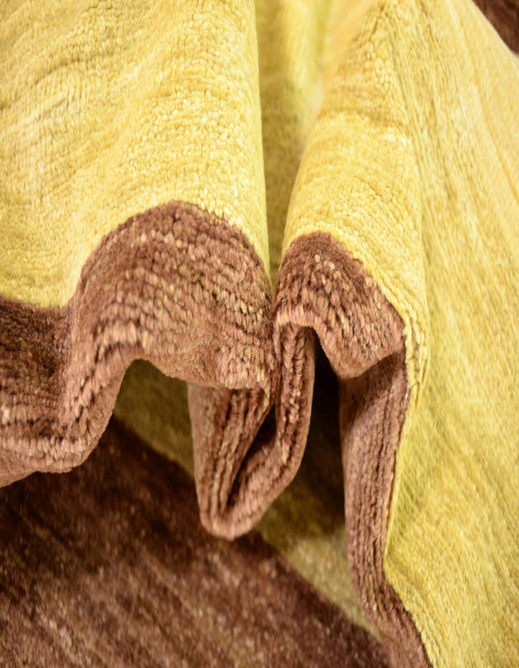 Detail image of  4' 9 x 6' 3  Hand Knotted Modern Ziegler Oriental Rug