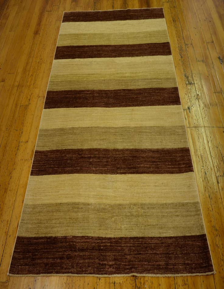 Detail image of  4' 9 x 6' 3  Hand Knotted Modern Ziegler Oriental Rug