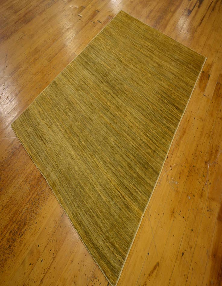 Detail image of  4' 10 x 6' 5  Hand Knotted Modern Ziegler Oriental Rug