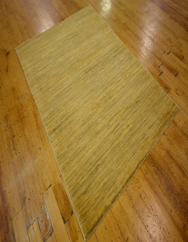 Detail image of  4' 10 x 6' 5  Hand Knotted Modern Ziegler Oriental Rug