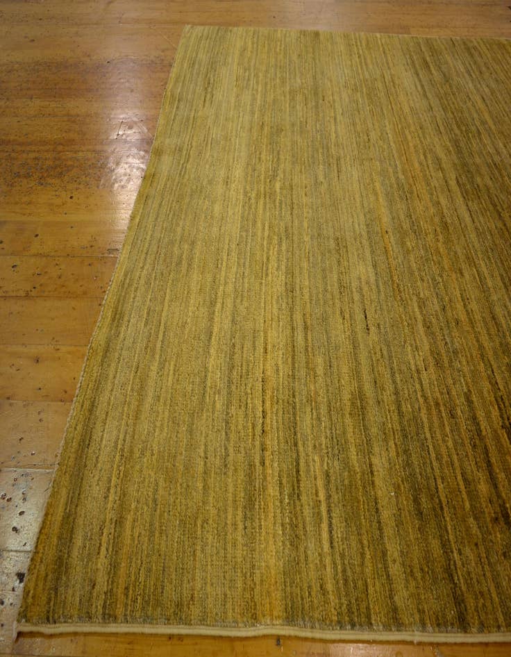 Detail image of  4' 10 x 6' 5  Hand Knotted Modern Ziegler Oriental Rug