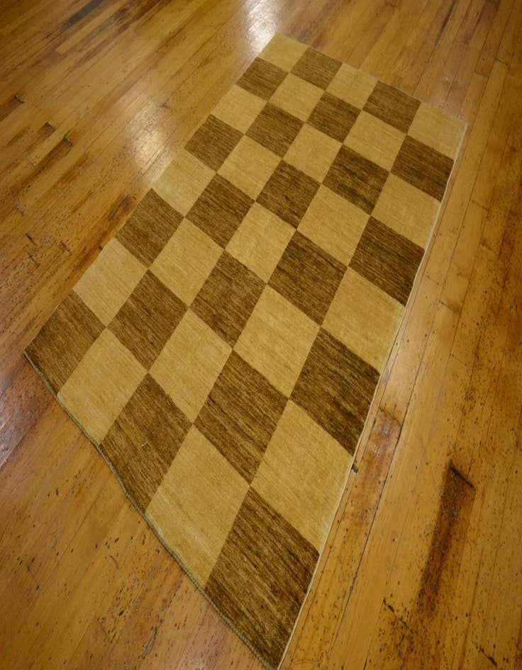 Detail image of  4' 3 x 6' 6  Hand Knotted Modern Ziegler Oriental Rug