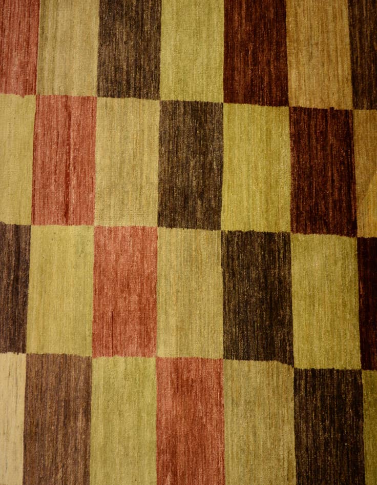 Detail image of  4' x 5' 9  Hand Knotted Modern Ziegler Oriental Rug