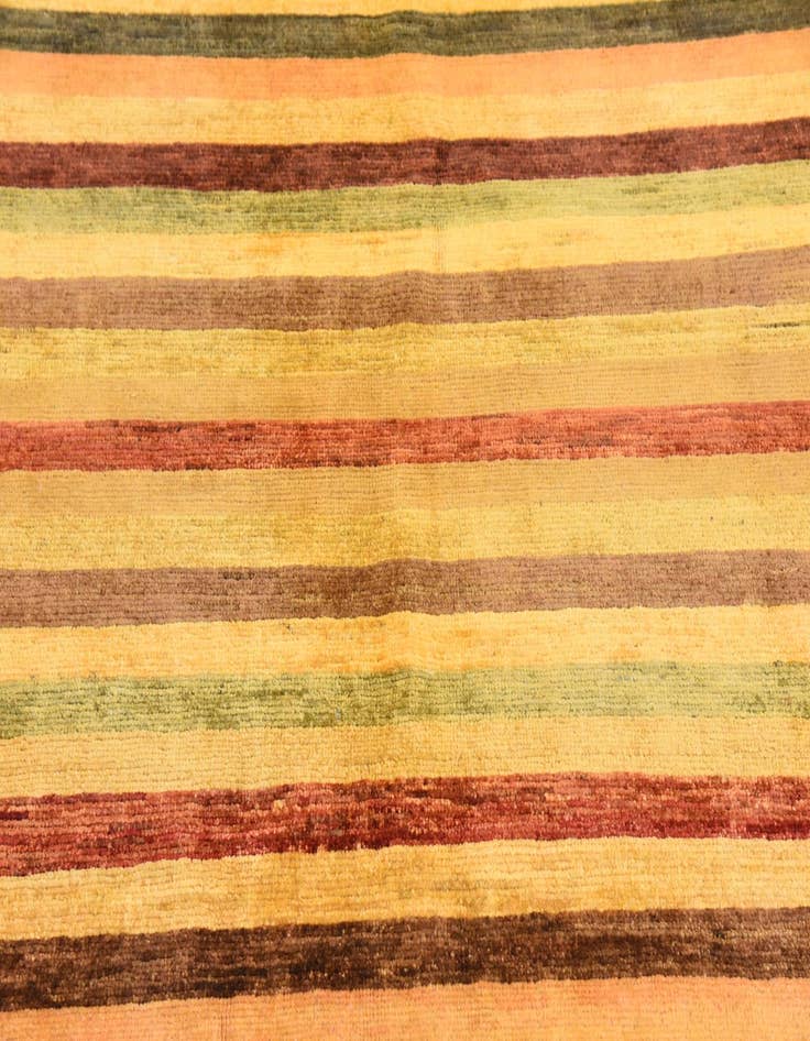 Detail image of  5' x 6' 5  Hand Knotted Modern Ziegler Rug