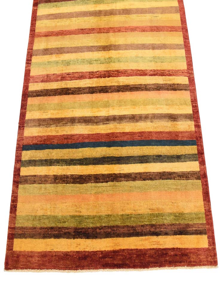 Detail image of  5' x 6' 5  Hand Knotted Modern Ziegler Rug