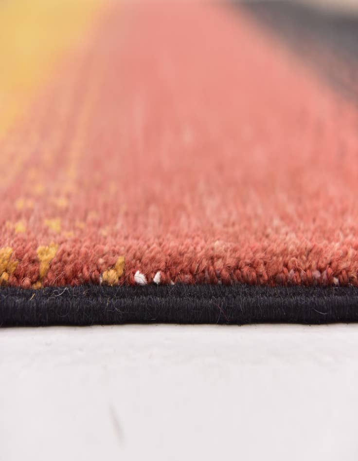 Detail image of  5' 3 x 7' 10  Hand Knotted Modern Ziegler Oriental Rug