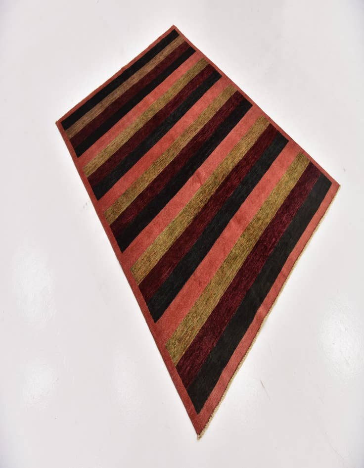 Detail image of  4' 9 x 6' 6  Hand Knotted Modern Ziegler Oriental Rug