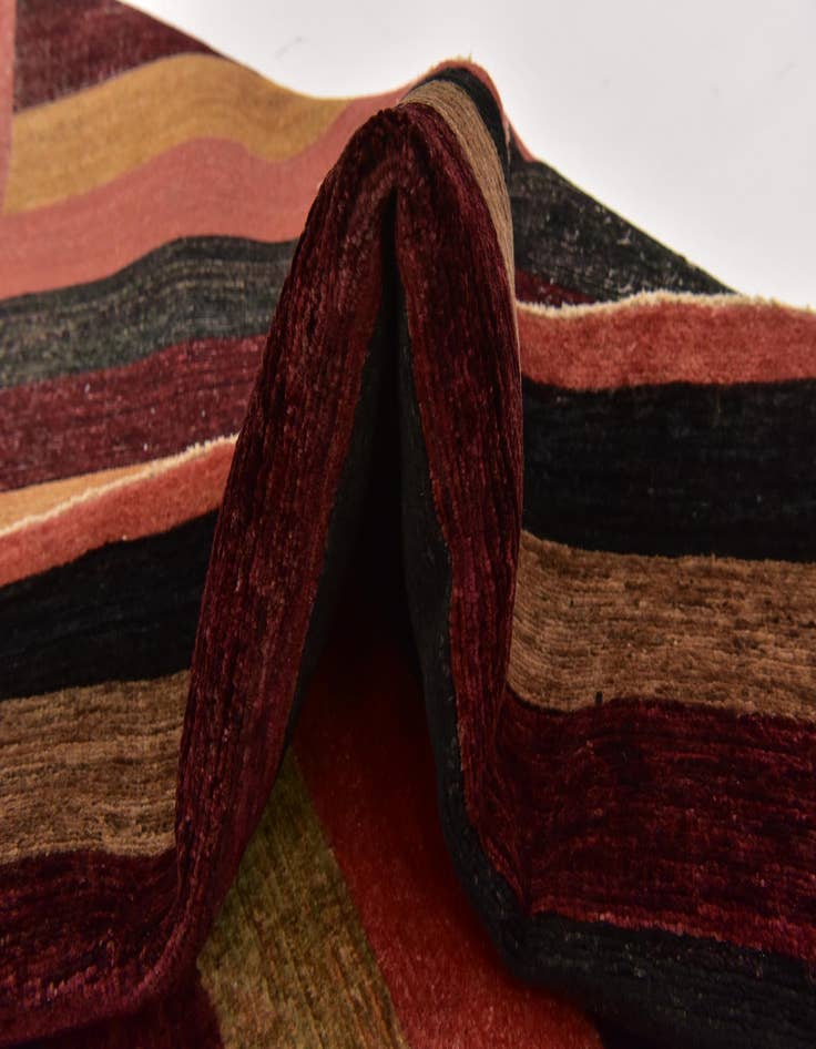 Detail image of  4' 9 x 6' 6  Hand Knotted Modern Ziegler Oriental Rug