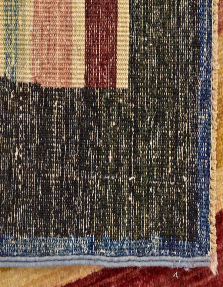 Detail image of  4' x 6'  Hand Knotted Modern Ziegler Rug