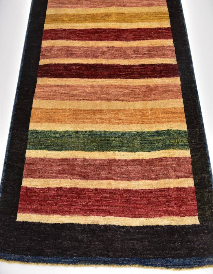 Detail image of  4' x 6'  Hand Knotted Modern Ziegler Rug