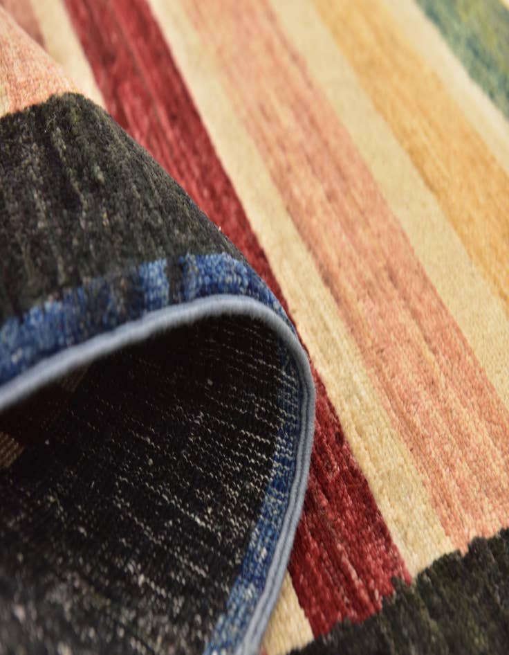 Detail image of  4' x 6'  Hand Knotted Modern Ziegler Rug