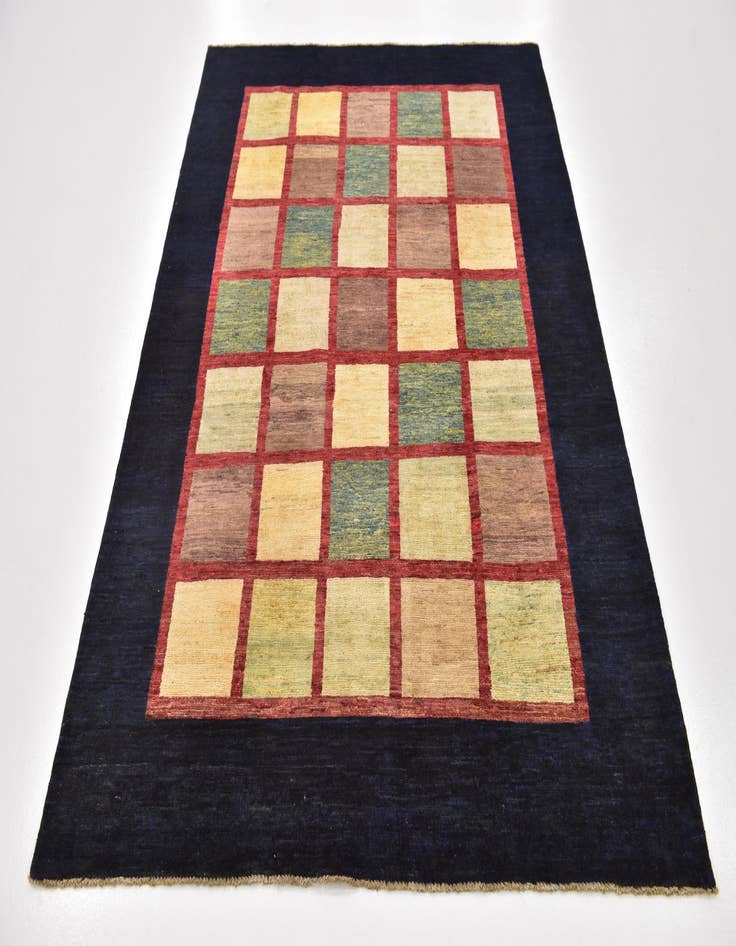 Detail image of  5' x 6' 10  Hand Knotted Modern Ziegler Rug