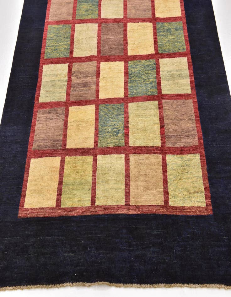 Detail image of  5' x 6' 10  Hand Knotted Modern Ziegler Rug