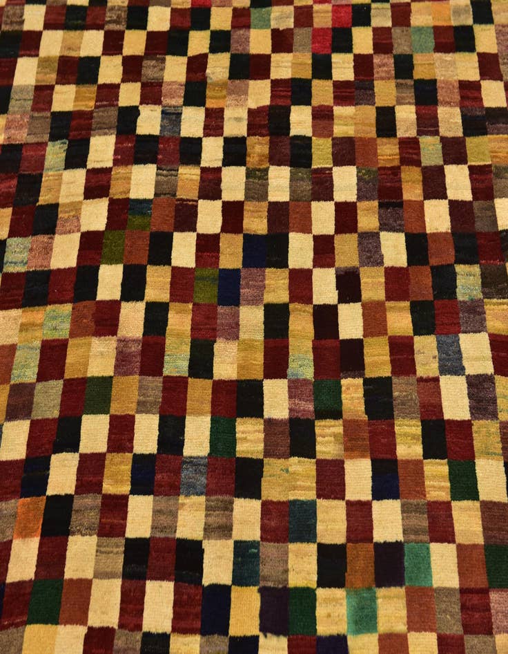 Detail image of  5' 2 x 6' 6  Hand Knotted Modern Ziegler Rug