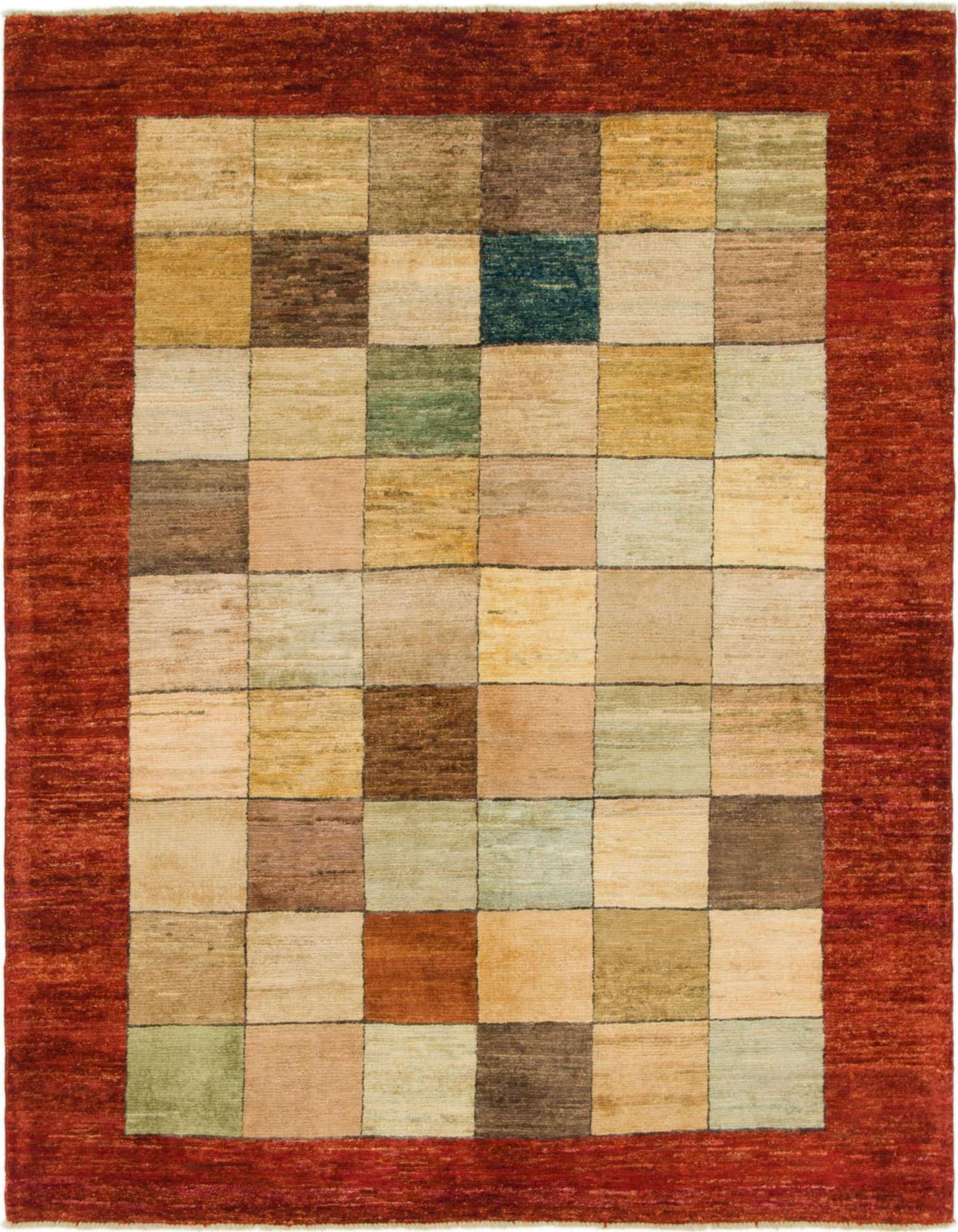 Primary image  5' 3 x 6' 4  Hand Knotted Modern Ziegler Rug
