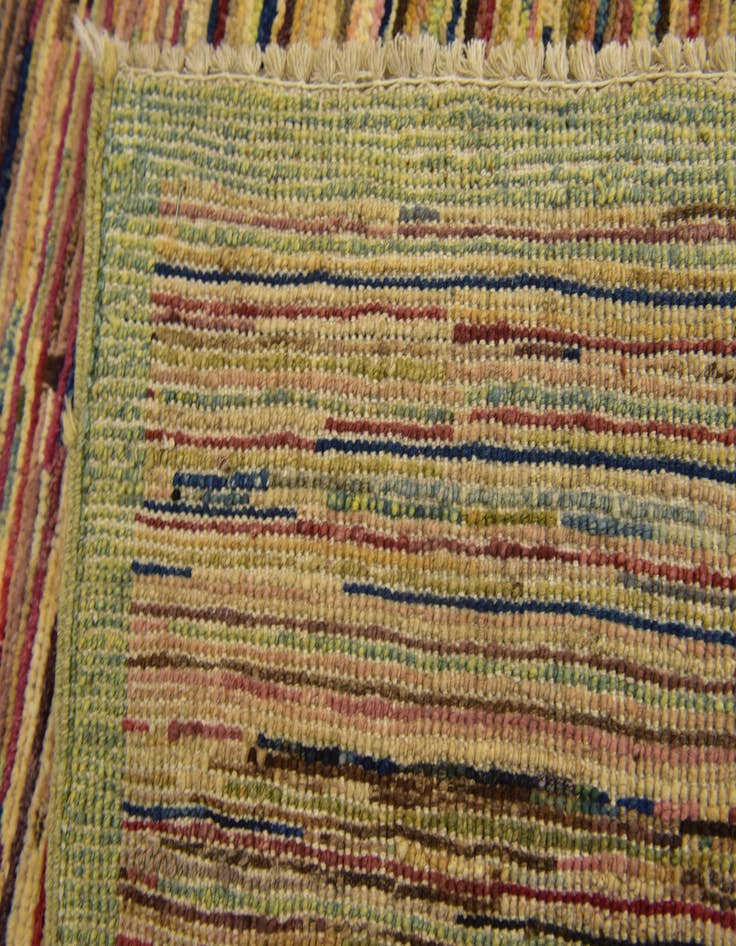 Detail image of  4' 9 x 6' 9  Hand Knotted Modern Ziegler Rug