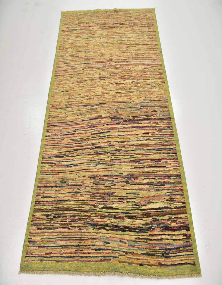 Detail image of  4' 9 x 6' 9  Hand Knotted Modern Ziegler Rug