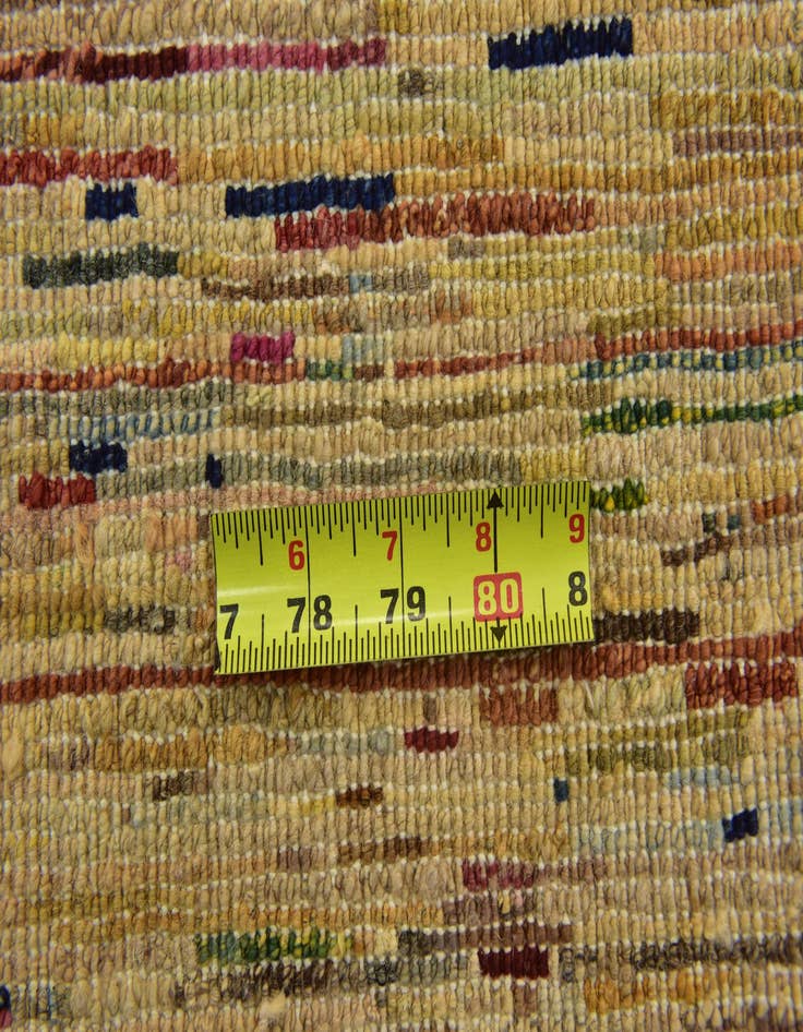 Detail image of  5' x 6' 4  Hand Knotted Modern Ziegler Oriental Rug