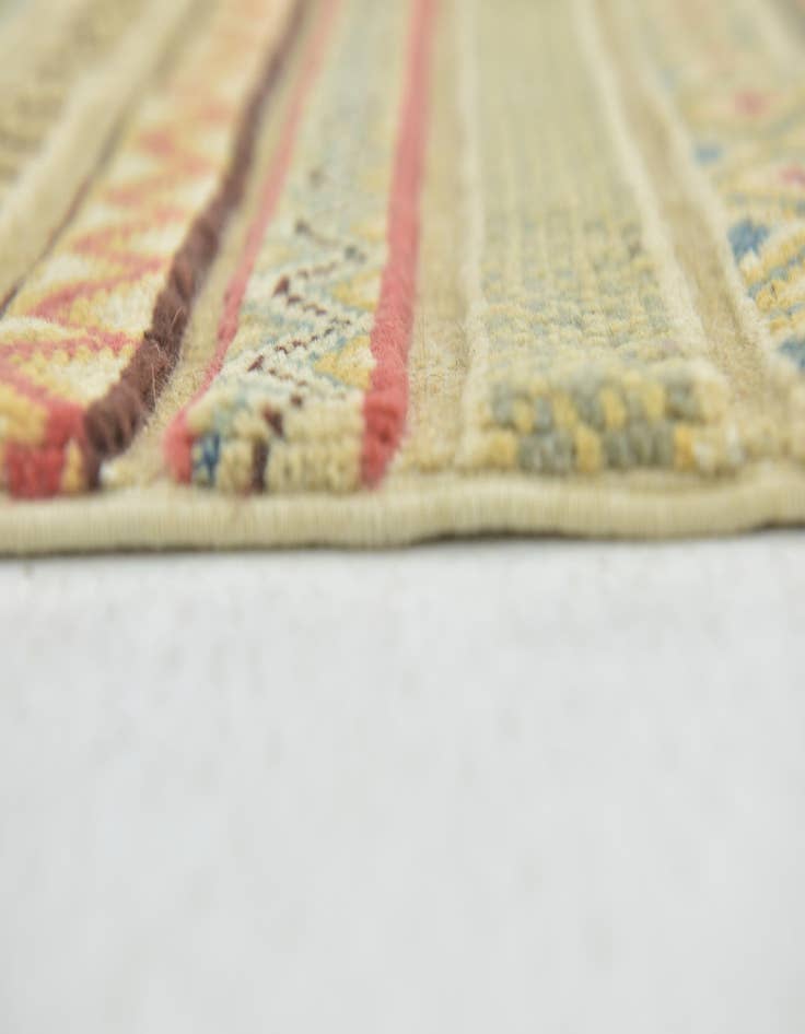 Detail image of  2' 9 x 4'  Hand Knotted Modern Ziegler Rug