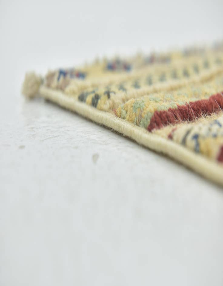 Detail image of  2' 9 x 4'  Hand Knotted Modern Ziegler Oriental Rug