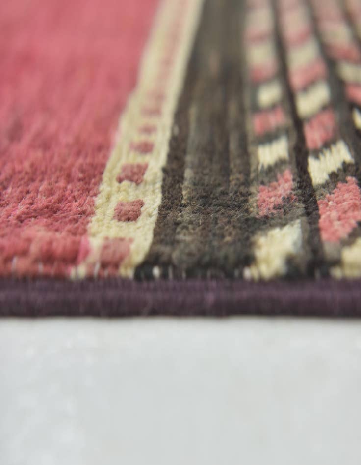 Detail image of  6' 7 x 10' 2  Hand Knotted Modern Ziegler Rug