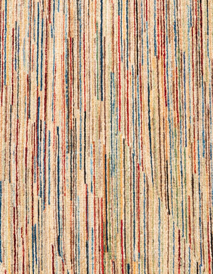 Detail image of  5' x 6' 3  Hand Knotted Modern Ziegler Wool Rug