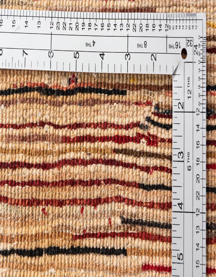 Detail image of  5' x 6' 3  Hand Knotted Modern Ziegler Wool Rug
