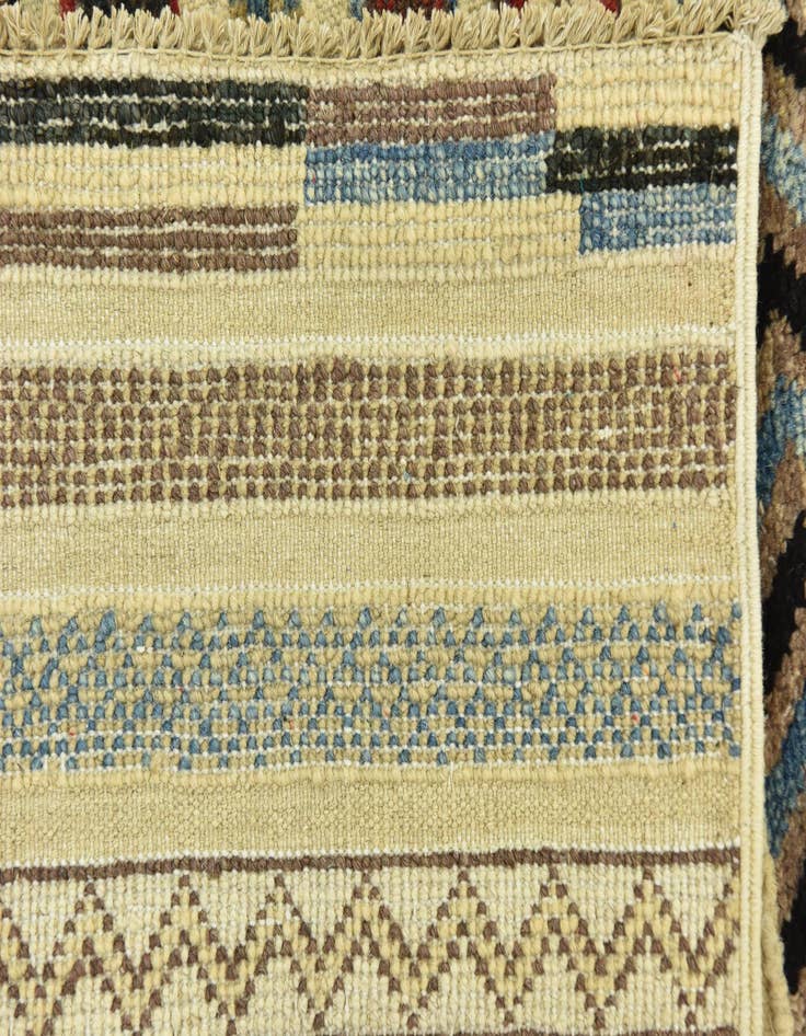 Detail image of  3' 1 x 4' 10  Hand Knotted Modern Ziegler Rug