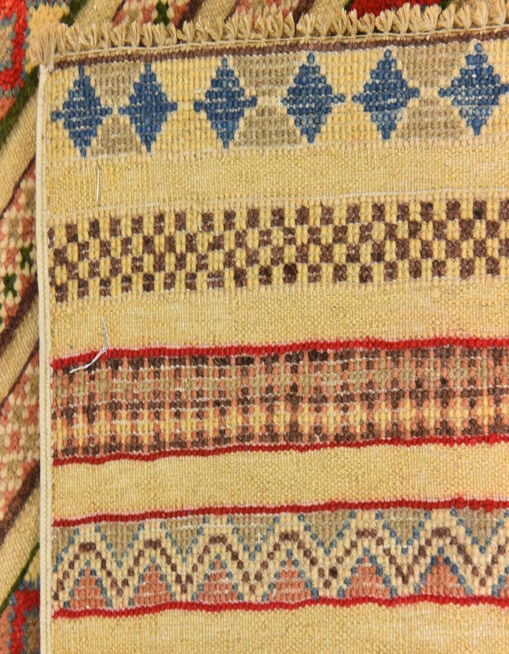 Detail image of  4' 9 x 6' 4  Hand Knotted Modern Ziegler Rug