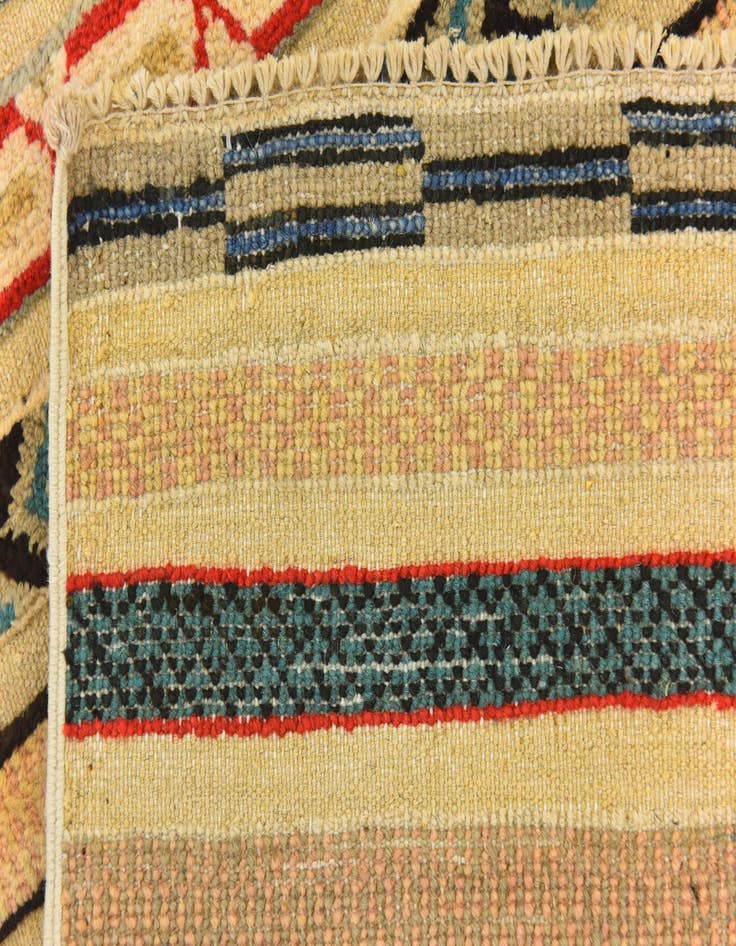 Detail image of  4' 10 x 6' 5  Hand Knotted Modern Ziegler Rug