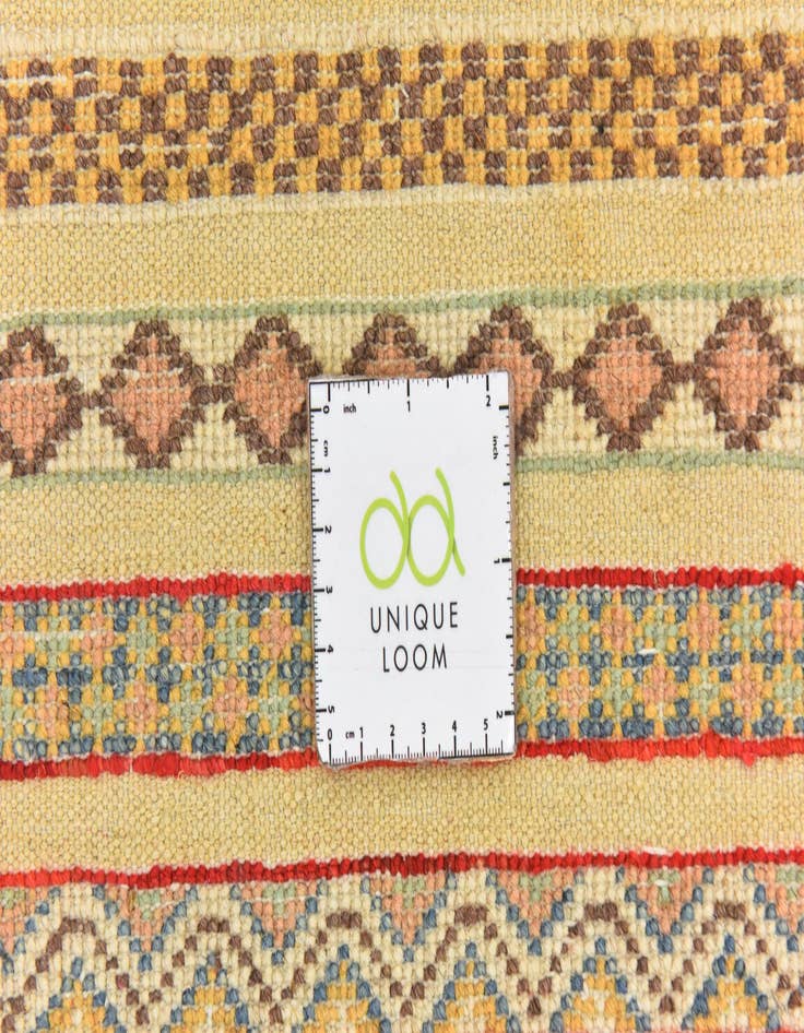 Detail image of  5' x 6' 6  Hand Knotted Modern Ziegler Rug