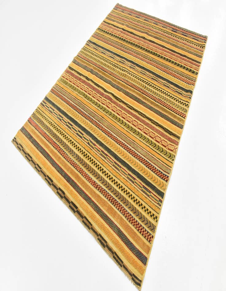 Detail image of  5' 9 x 7' 10  Hand Knotted Modern Ziegler Rug