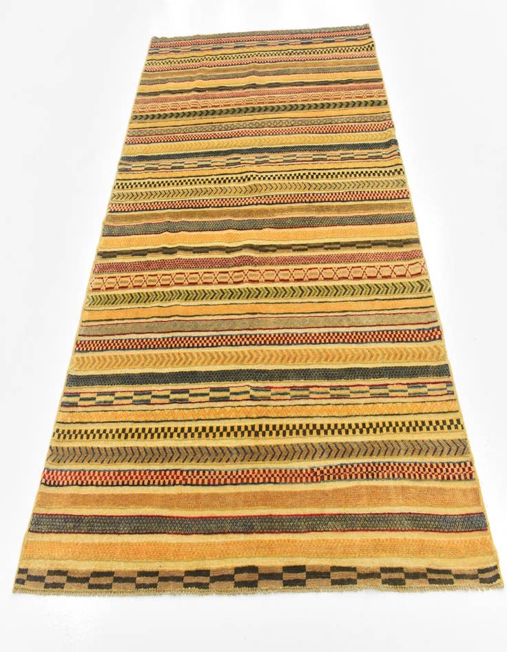 Detail image of  5' 9 x 7' 10  Hand Knotted Modern Ziegler Rug