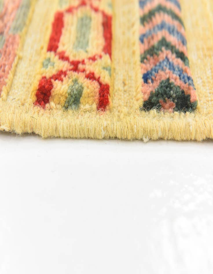 Detail image of  4' 10 x 6' 10  Hand Knotted Modern Ziegler Rug