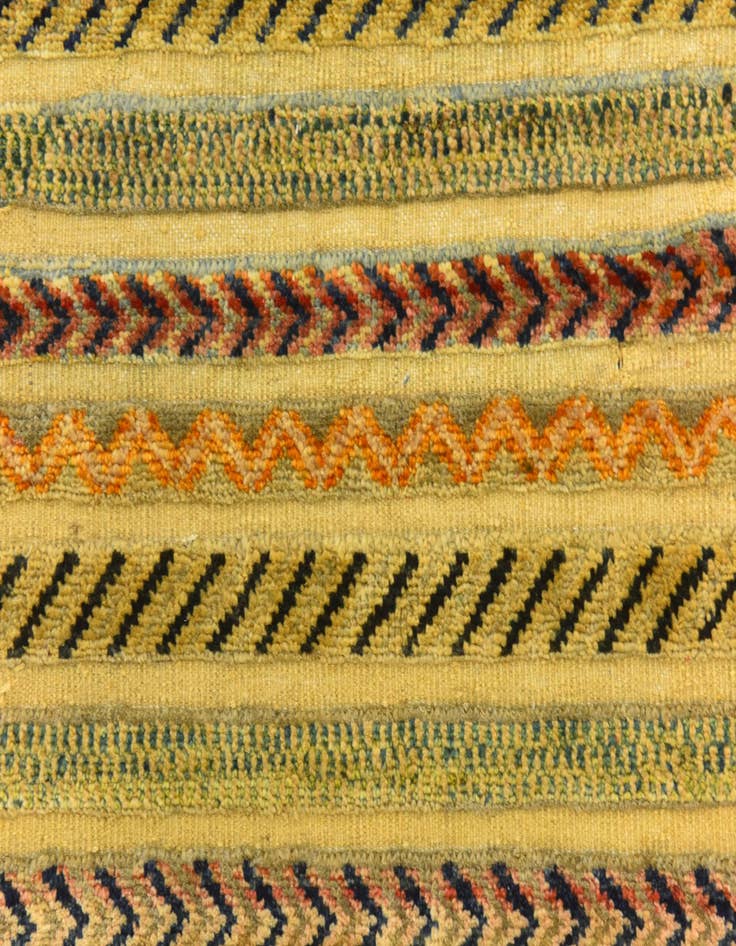 Detail image of  4' 8 x 6' 3  Hand Knotted Modern Ziegler Rug