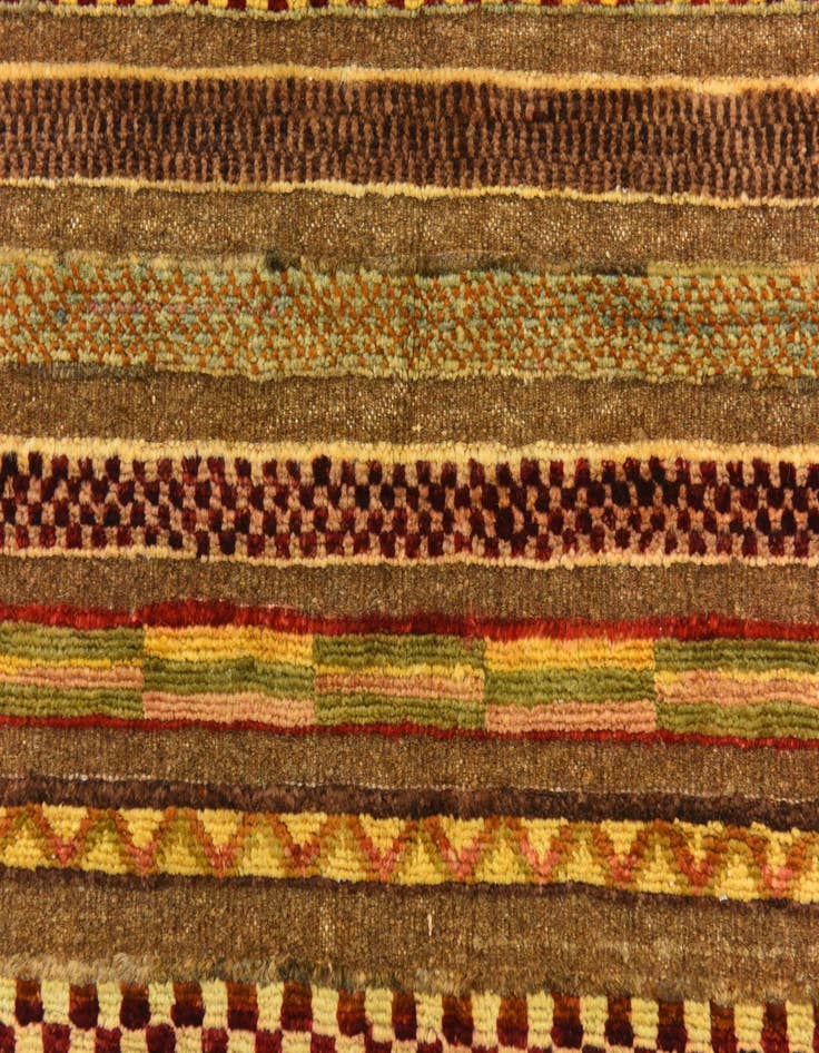 Detail image of  5' x 6' 8  Hand Knotted Modern Ziegler Rug