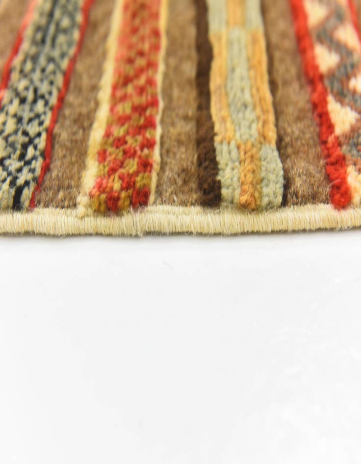 Detail image of  5' x 6' 8  Hand Knotted Modern Ziegler Rug