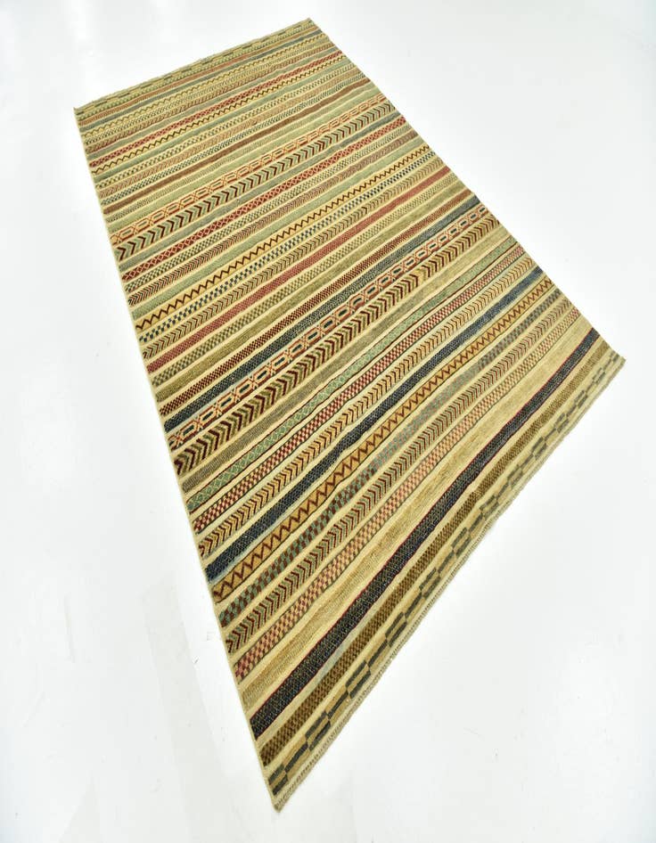 Detail image of  6' 8 x 9' 10  Hand Knotted Modern Ziegler Rug