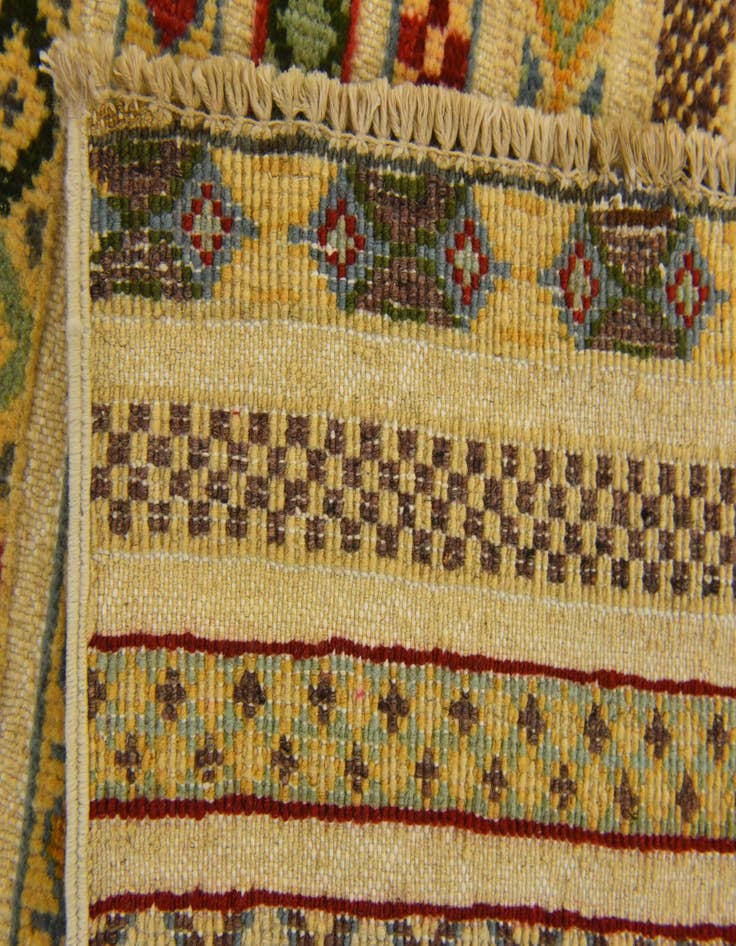 Detail image of  2' 10 x 4'  Hand Knotted Modern Ziegler Rug