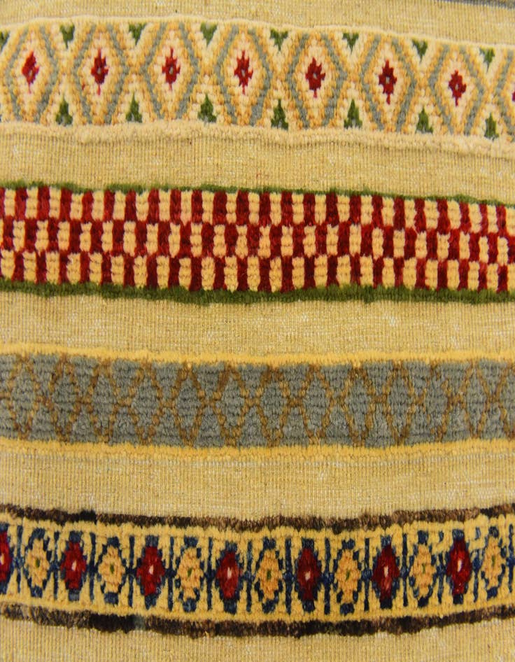 Detail image of  2' 6 x 4' 2  Hand Knotted Modern Ziegler Rug