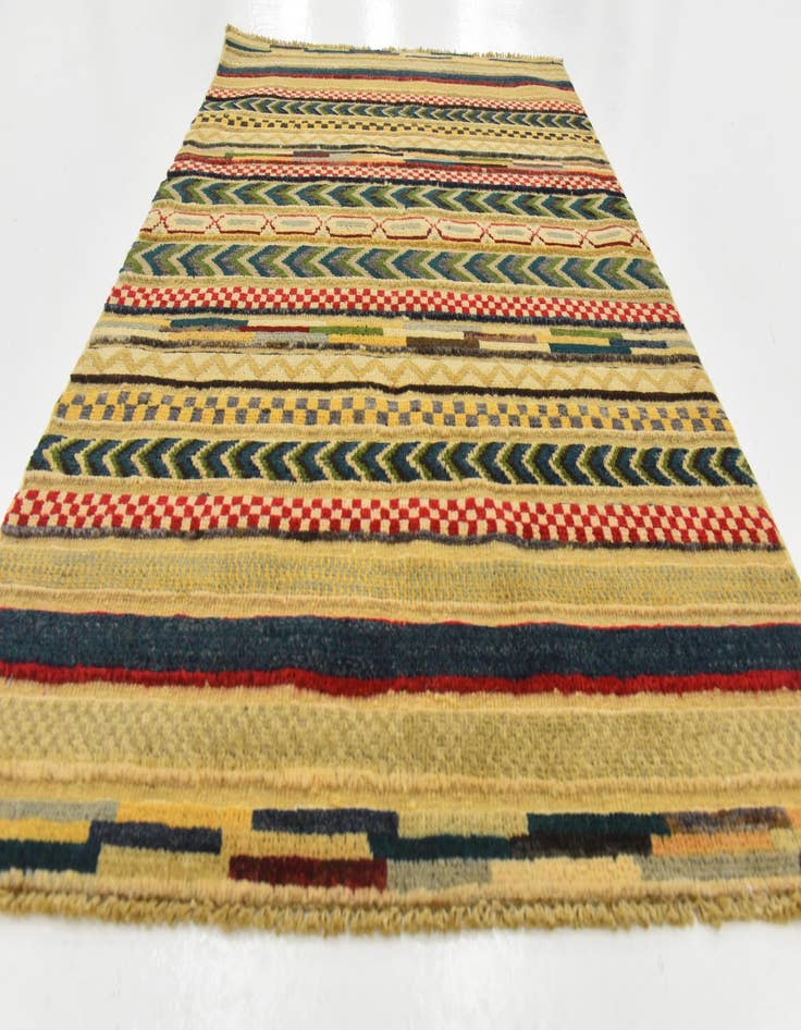 Detail image of  2' 9 x 4' 1  Hand Knotted Modern Ziegler Rug