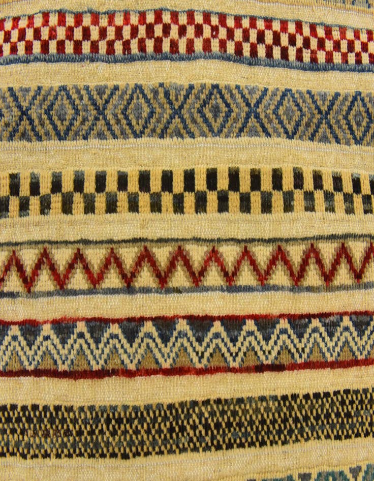 Detail image of  2' 9 x 4'  Hand Knotted Modern Ziegler Rug