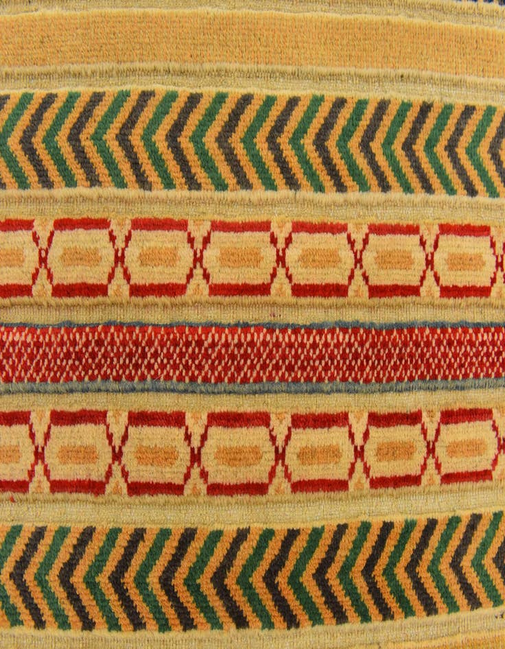 Detail image of  2' 7 x 4' 1  Hand Knotted Modern Ziegler Rug