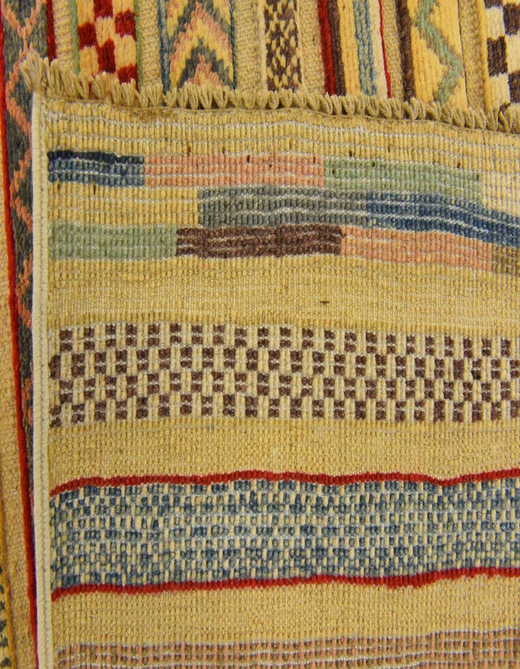 Detail image of  2' 8 x 3' 11  Hand Knotted Modern Ziegler Rug