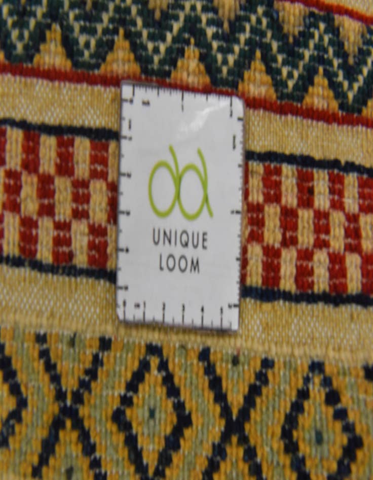 Detail image of  2' 11 x 3' 11  Hand Knotted Modern Ziegler Rug