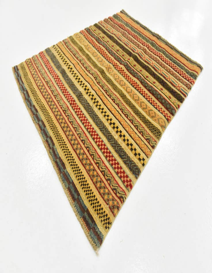 Detail image of  3' x 3' 11  Hand Knotted Modern Ziegler Rug