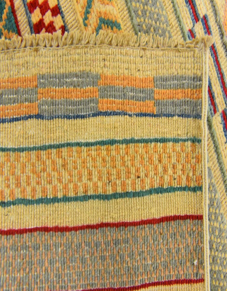 Detail image of  2' 7 x 4'  Hand Knotted Modern Ziegler Rug