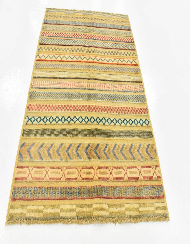 Detail image of 2' 11 x 3' 7 Hand Knotted Modern Ziegler Rug