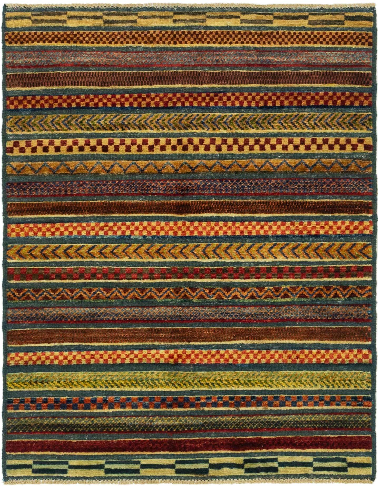 Primary image  3' x 4' 1  Hand Knotted Modern Ziegler Rug