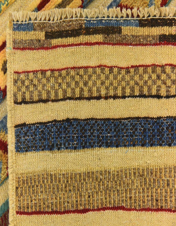 Detail image of  2' 7 x 3' 11  Hand Knotted Modern Ziegler Rug